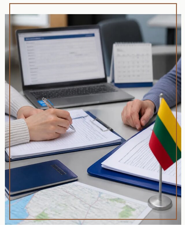 Профессиональное оформление визы в Литву для поездки в Рубцовске