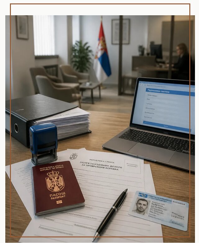 Оформление ПМЖ в Сербии для переезда в Рубцовске под ключ