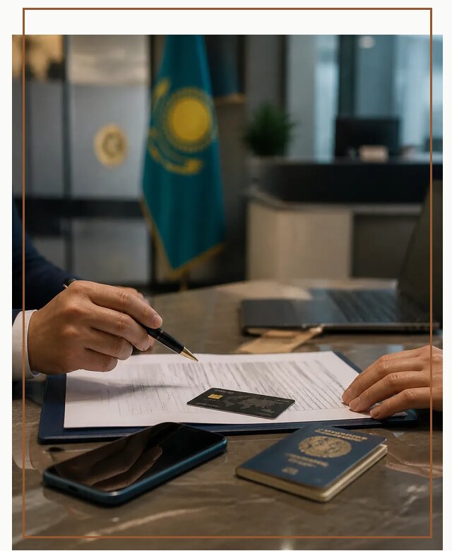 Открытие счета и банковской карты в Казахстане в Рубцовске